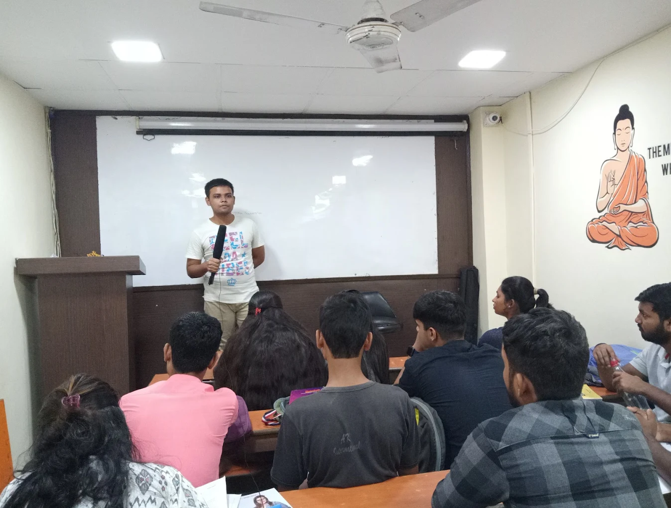 Confidence building training Raddix Institute classroom Confidence building training Raddix Institute classroom